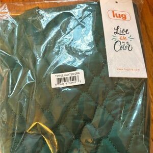 Lug Mini Quilted Crossbody - Tiptoe from the Winter Box HunterGreen